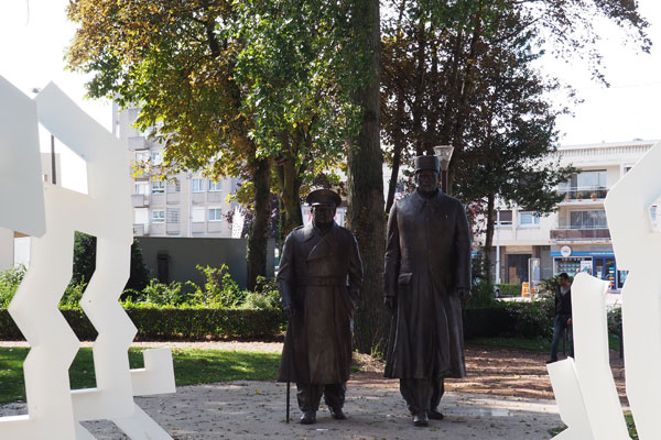 Statue De Gaulle-Churchill